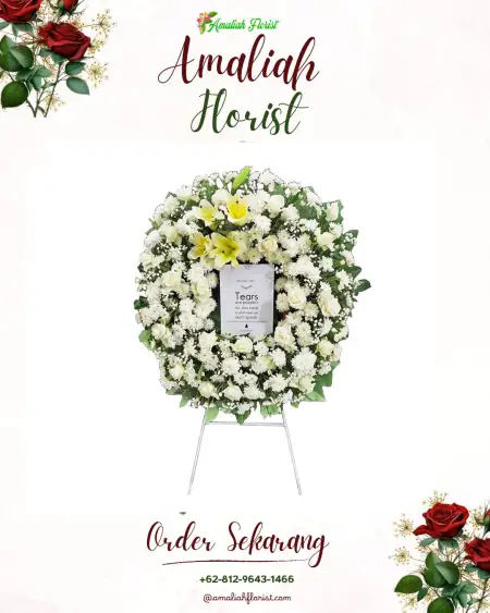 Krans Bunga Duka Indrajaya